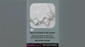 From the 4 Leaf Mother of Pearl Jewelry Collection