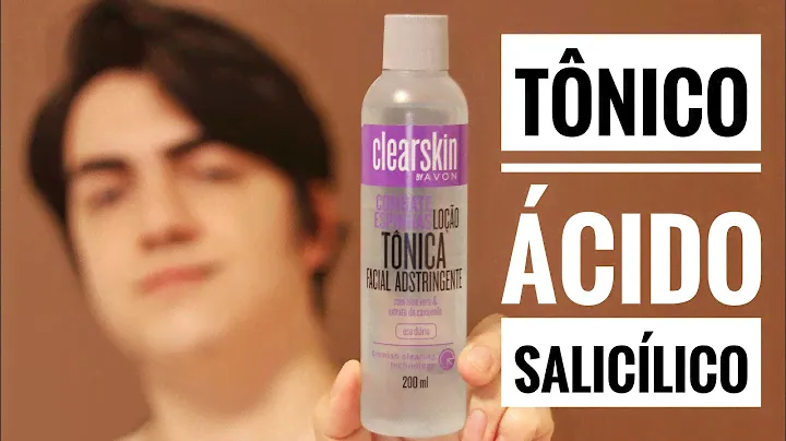 Tõnico Avon com Ácido Salicílico Clearskin! Tônico Adstrigente!
