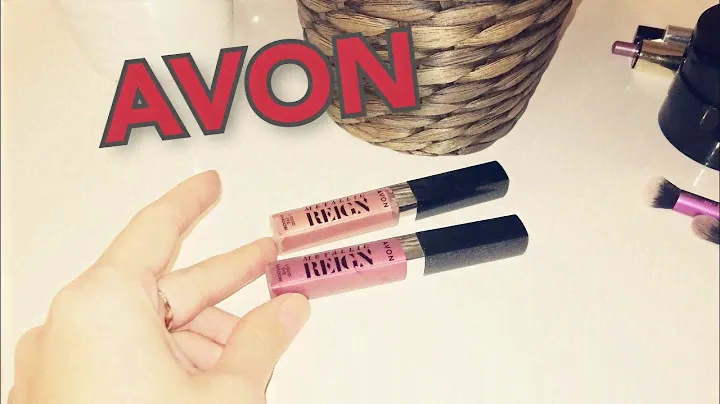 AVON / Жидкие тени для век "Звездная коллекция" / Pink duchess Грейс и Purple Reign Виктория