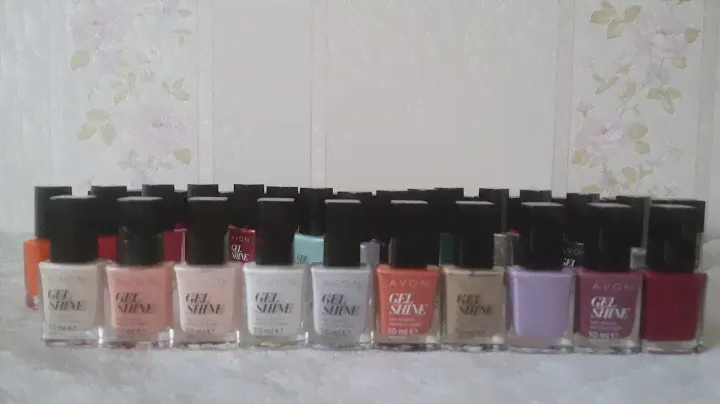 Avon Gel Shine обзор оттенков