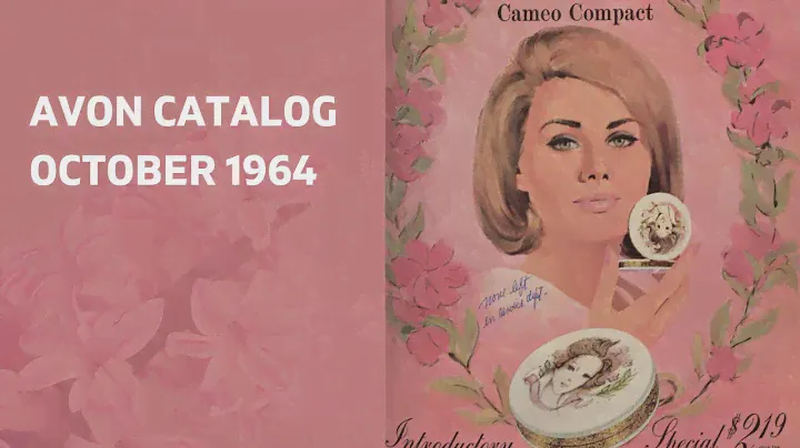 Vintage Avon Catalog October 1964