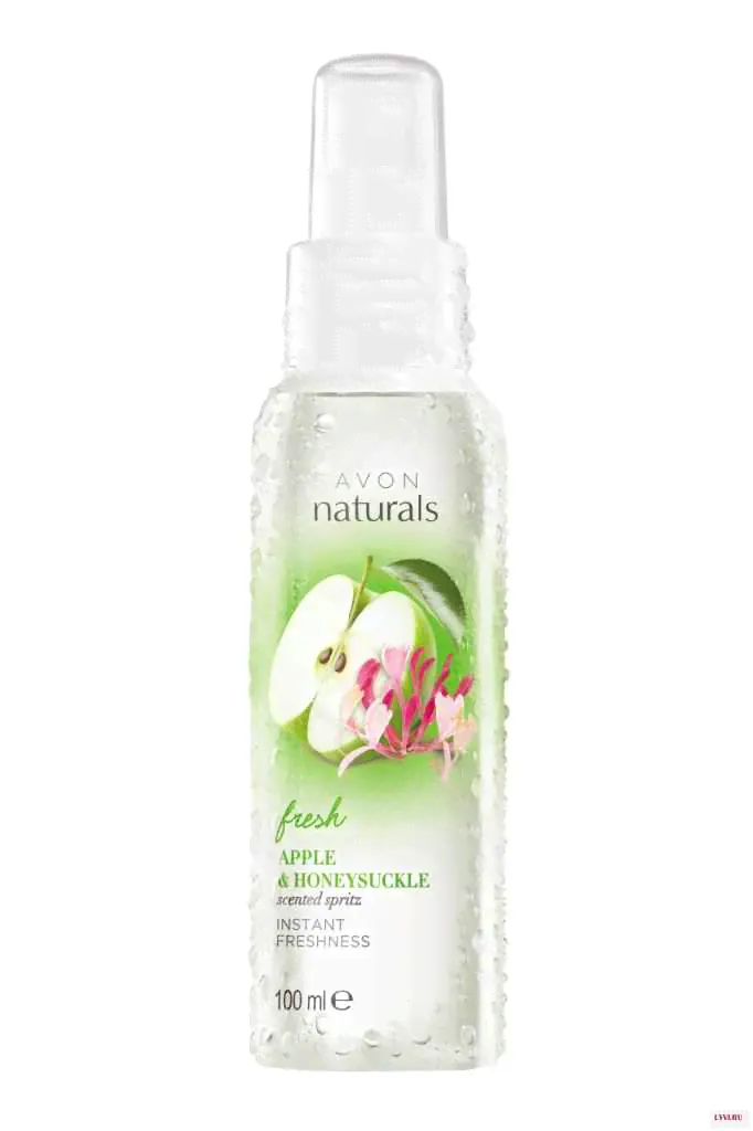 Avon Fresh Honeysuckle и яблоко ароматизированный спрей для тела 100 мл. Дезодоранты