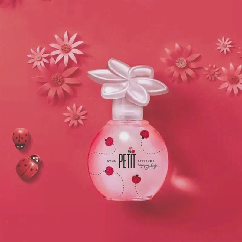 Туалетная вода Avon Petit Attitude Happy Bug для нее, 50 мл Эйвон духи для женщин бренд (art.: 3920bc83df668)