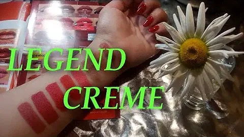Кремовая губная помада Avon "Легенда" 💄 СВОТЧИ | AVON LEGEND CREME Swatch