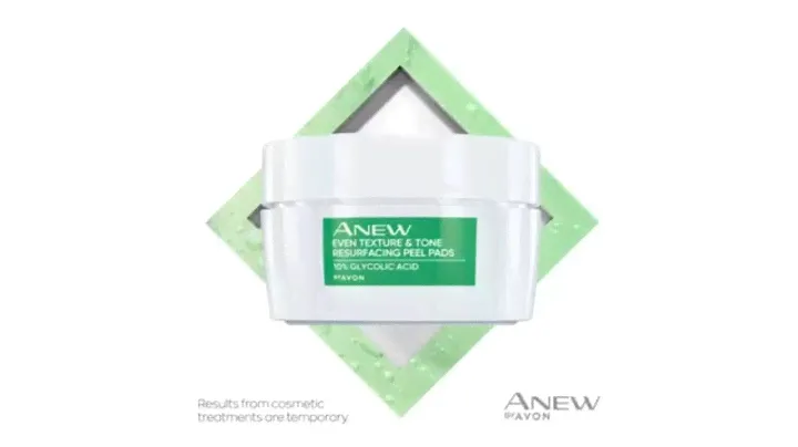 Anew Even Texture & Tone Resurfacing Peel Pads | Avon