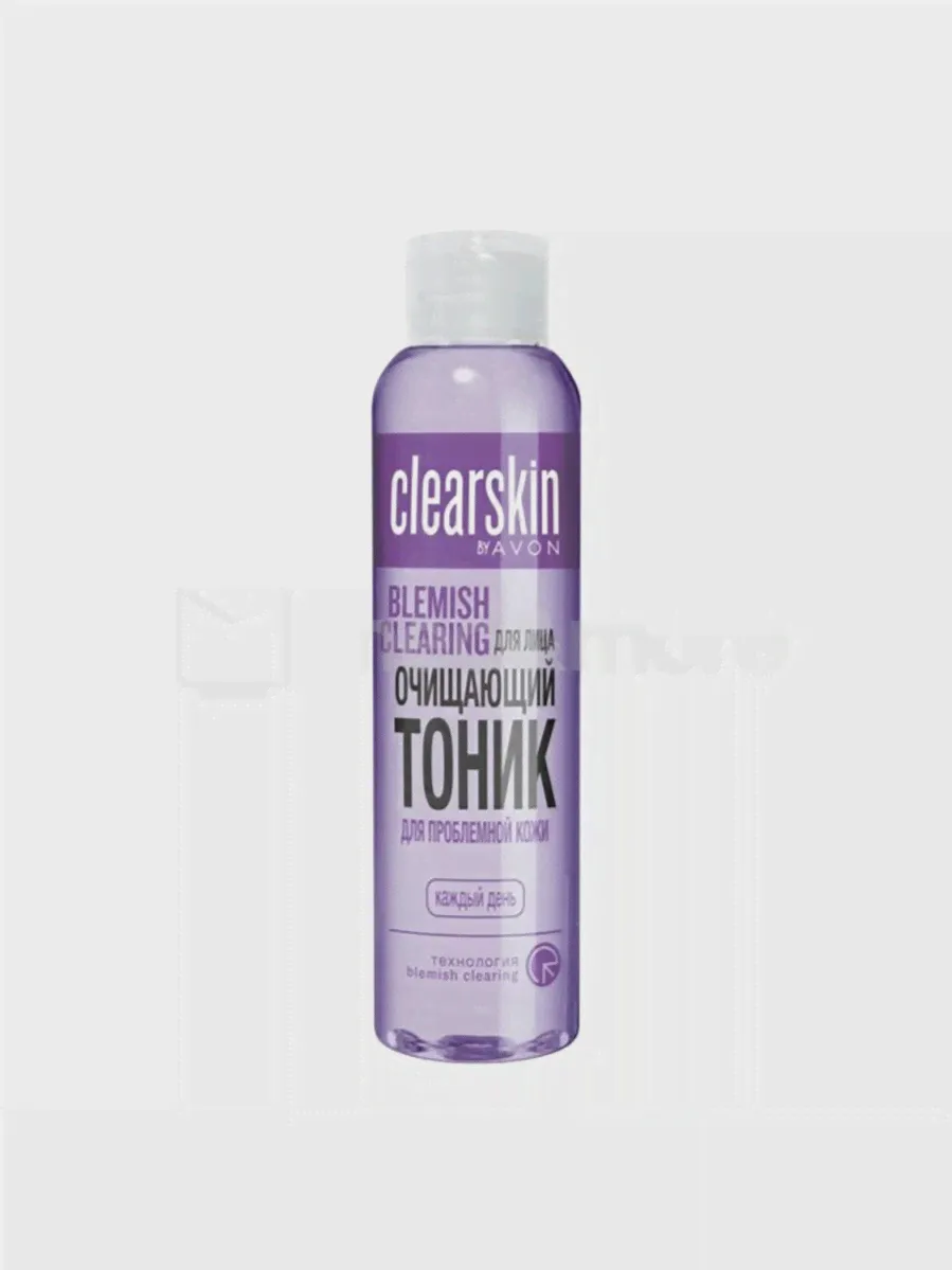 Очищающий тоник для лица Avon Clearskin Для проблемной кожи с экстрактом пшеницы и алоэ вера 100 мл.
