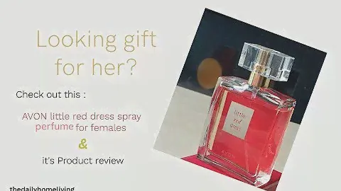 Avon little red dress perfume | AVON | Gift for her | Product Review