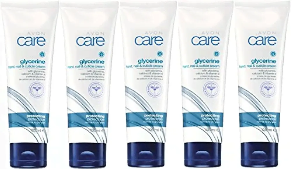 Кремы для рук и ногтей Avon Care Set Glycerine Hand- u. Nagelcreme 5 Stck.