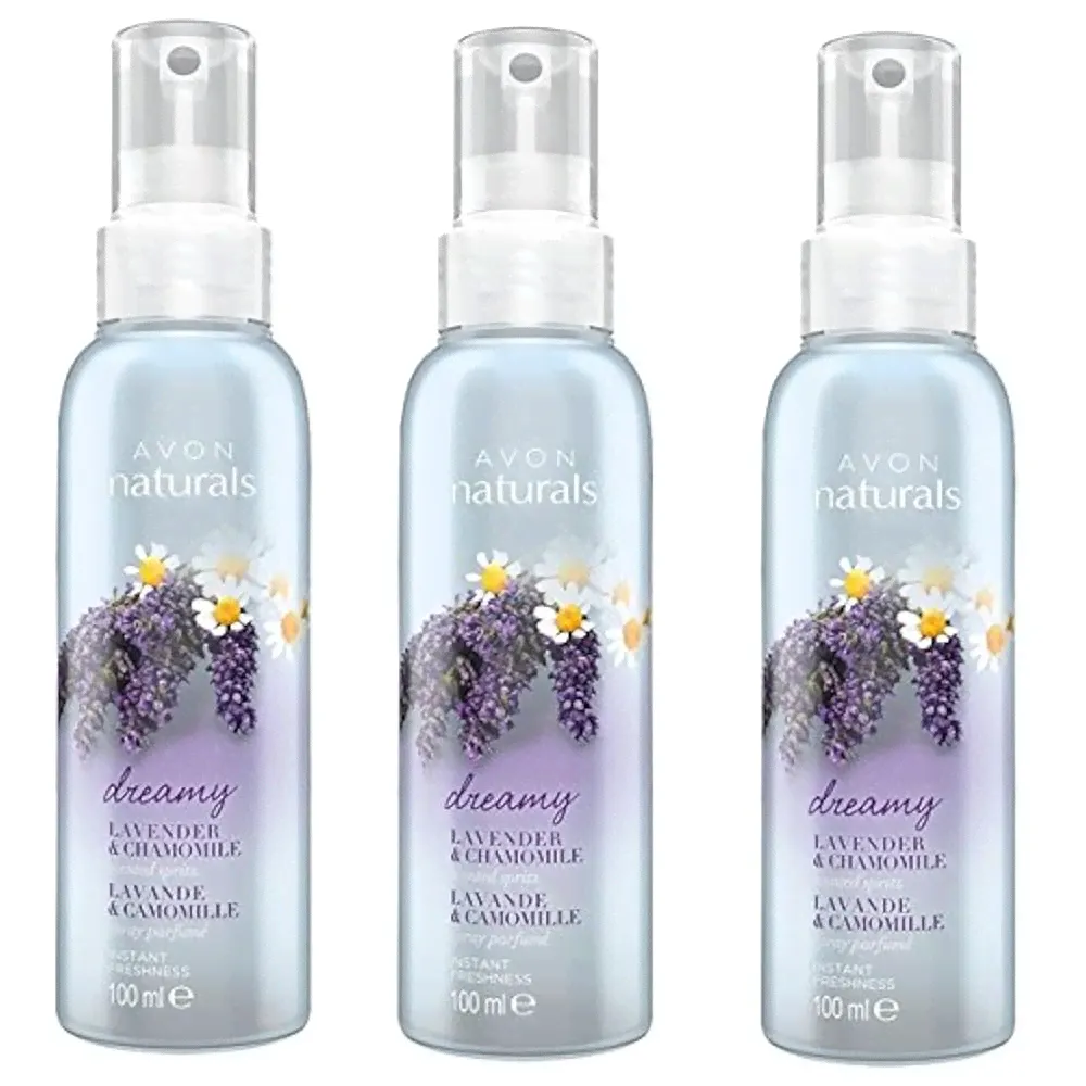 Дезодоранты 3 X Avon Naturals Lavender & Chamomile Room & Linen Spray