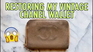 RESTORING MY VINTAGE CHANEL WALLET