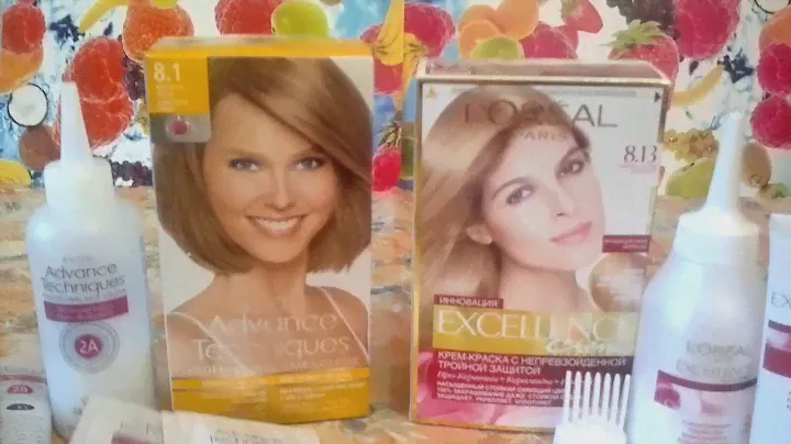 Краска для волос AVON 8.1/ Краска для волос  L'OREAL 8.13