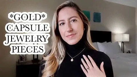 5 *GOLD* Jewelry Pieces Every Classic Minimalist Should Own! | Tawny Alessandra