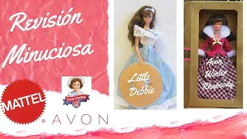 #barbie #avon #littledebbie BARBIE WINTER RHAPSODY AVON EDITION II Y BARBIE LITTLE DEBBIE SERIES II