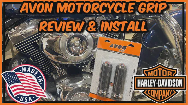 Avon Motorcycle Grips Review & Install - Oversized Memory Foam
