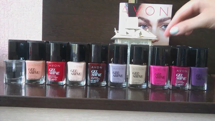 AVON.ОБЗОР ЛАКИ ГЕЛЬ-ШАЙН