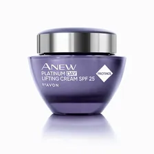 AVON ANEW PLATINUM LIFTING DAY CREAM SPF25 firmer protinol collagen boost 50+
