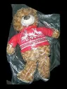 New Avon 2015 18" Plush Teddy Bear Red Holiday Sweater Christmas