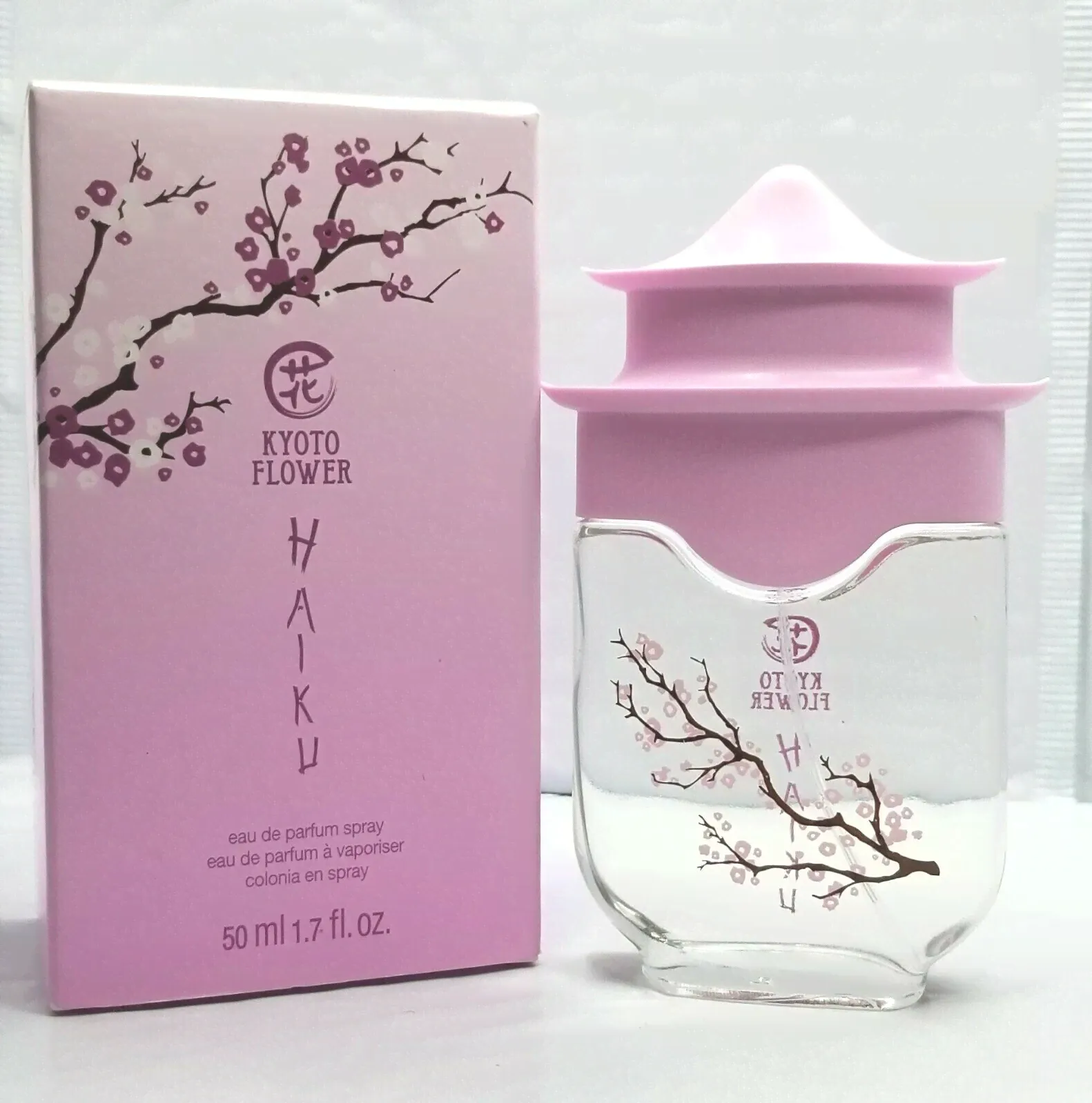 3-Avon HAIKU KYOTO FLOWER Spray Perfume 50 ml 1.7 Oz Eau de Parfum