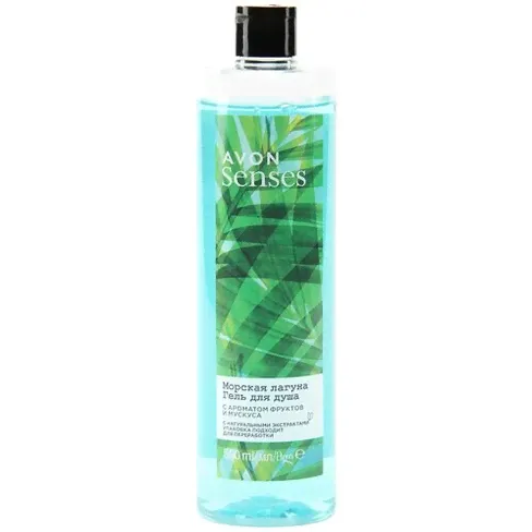 Гель для душа Avon Senses Морская лагуна, 500 мл AVON