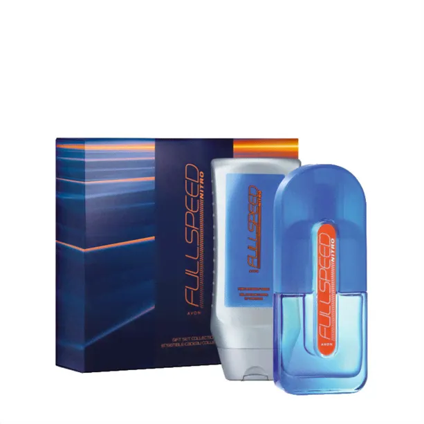 Парфюмерно-косметический набор для мужчин Avon Full Speed Nitro