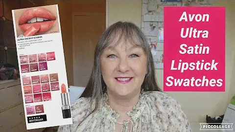Avon Ultra Satin Lipstick Swatches - 20 shades  #Avon #Avonbyme #Avonlipstick