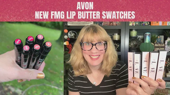 AVON New fmg Lip Butter Swatches