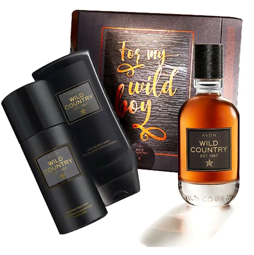 Avon Wild Country EST.1967 Perfume Gift Set / Box-0