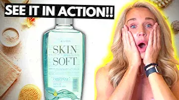 AVON SKIN SO SOFT Bath oil, Original Scent, 16.9 Fl Oz (FULL REVIEW)