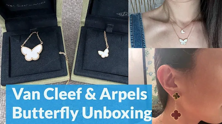 Van Cleef & Arpels Butterfly Collection Unboxing