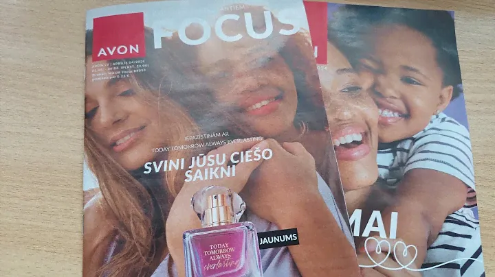 Focus Avon Latvija апрель 2024/ море новинок декоративной косметики/Новый аромат Imari Naturelle
