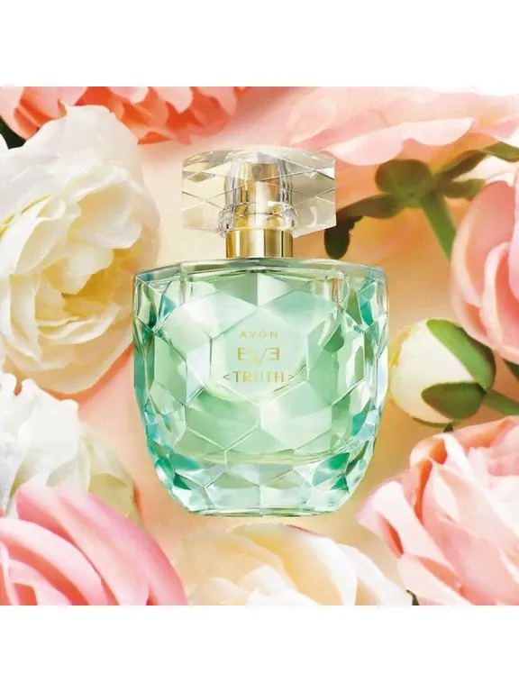 AVON Парфюмерная вода женская Eve Truth, 50мл, Эйвон женские духи Ив труф зеленые AVON.