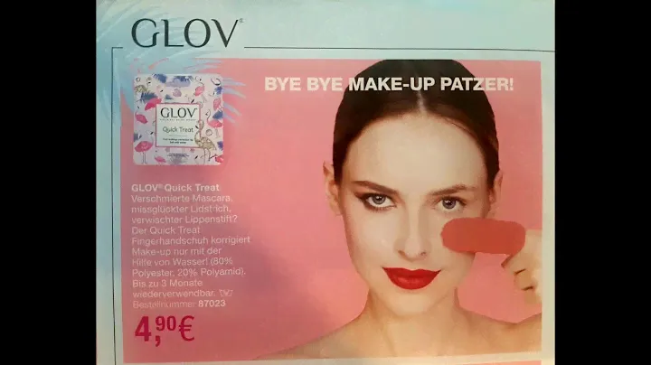 Новинка Avon Glov. Средство для снятия макияжа. Olga Koordinator Avon Deutschland.