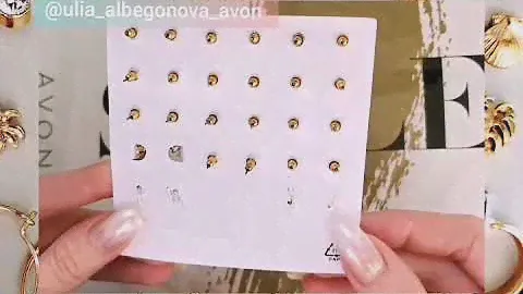 Серьги 'Кьяра' от Эйвон