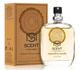 Туалетная вода Scent for men Masculine Woody от Avon, 30 мл