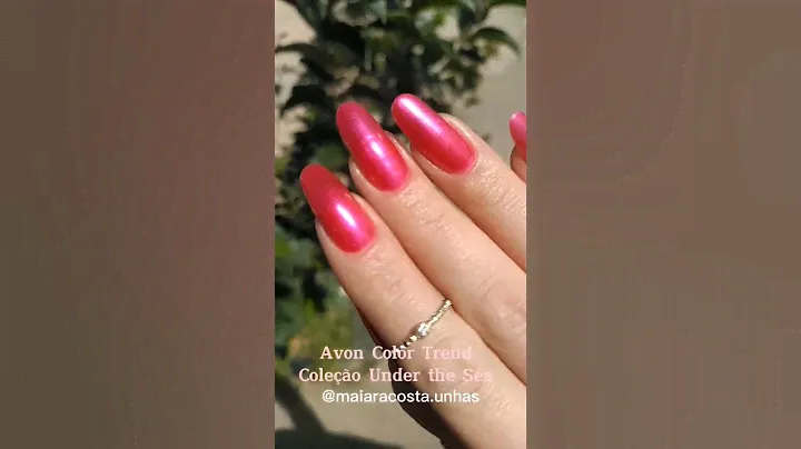 Coleção Under the Sea Avon #unhas #avon #colortrend
