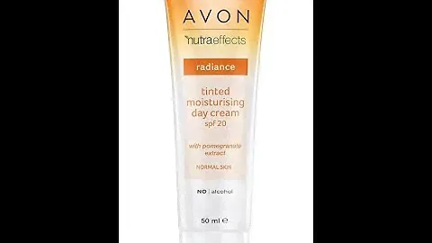 ОБЗОР ТОНИРОВАННОГО УВЛАЖНЯЮЩЕГО СЫРЬЯ AVON NUTRA EFFECTS RADIANCE!