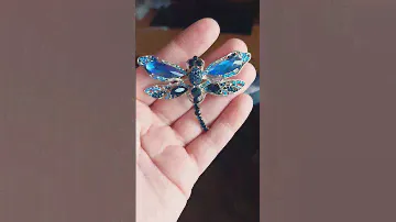 Брошь "Стрекоза" #aliexpress