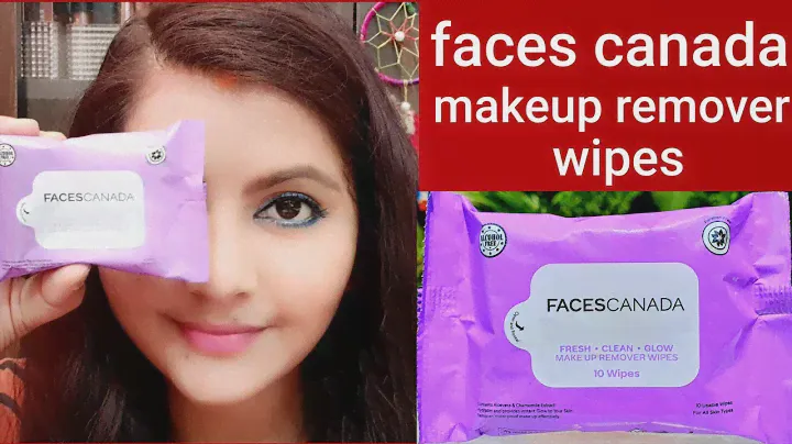 FACES CANADA makeup remover wipes review | RARA | good or bad ?