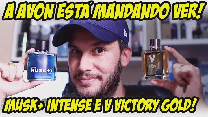 QUE ISSO AVON? MAIS 2 LANÇAMENTOS SURPREENDENTES! MUSK + INTENSE E V VICTORY GOLD. TÁ APELANDO HEIN!