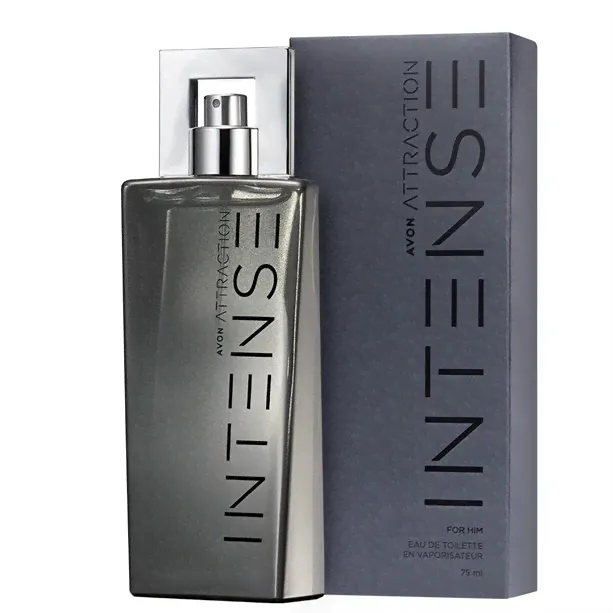 Туалетная вода мужская AVON Attraction Intense for him, 75мл-0