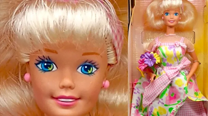 🌺 Барби Весенние Лепестки, Эйвон Эксклюзив, 1996год.. Spring Petals Barbie, Avon Exclusive.