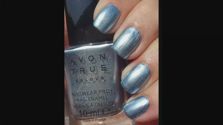 Avon True Colour Nailwear Pro+ Nail Enamel - Arctic Steel
