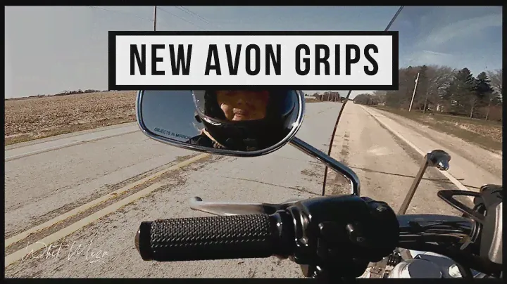New Avon Grips for Harley-Davidson Sportster 883 - Test Ride