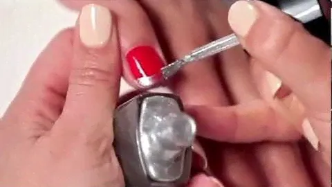 Маникюр Американа лаками Эйвон. Мастер-класс. Avon Nail Studio Americana Nails