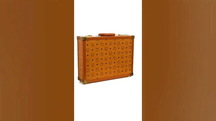 Authentic Vintage MCM Visetos Print Suitcase