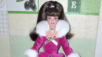 Огляд ляльки Barbie Winter Rhapsody Avon 1996