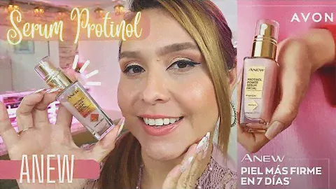 SERUM Avon ANEW PROTINOL Power Piel +Joven en 7 Dias?|Reseña skincare de Catalogo| Eve Tips