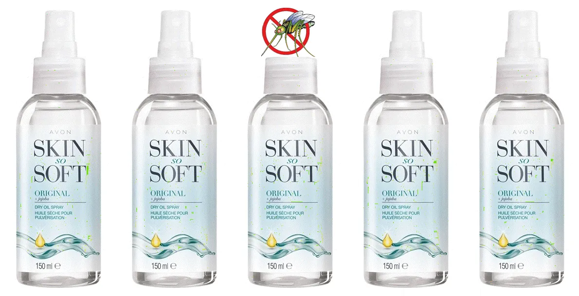 5 x Bottles AVON SKIN SO SOFT ORIGINAL DRY OIL BODY SPRAY