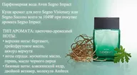 Парфюмерная вода Avon Segno Impact
