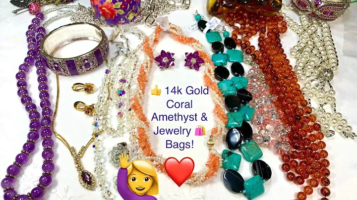 🎉 Matching Jewelry Sets Ep22! 14k! Amethyst! Coral! Sale & More! #shopgoodwill